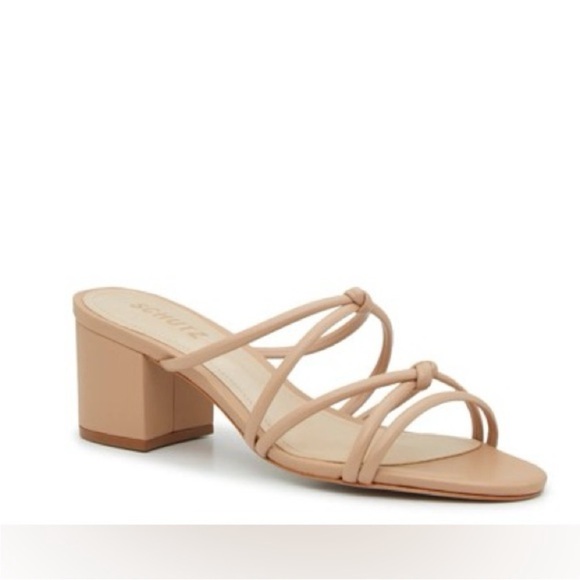 Schutz Princey Heeled Sandal Sz 6.5B - Picture 1 of 8